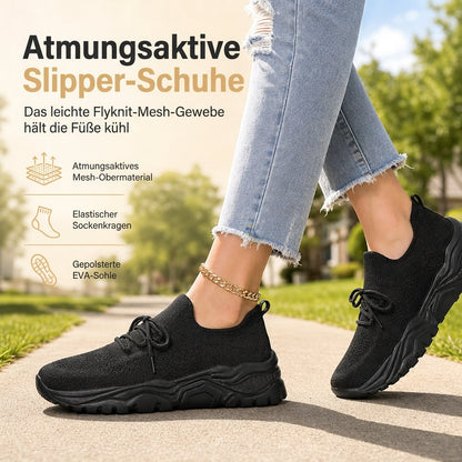 👟 50% Rabatt | Einfach reinschlüpfen & bequem durch den Tag – Damen Slip-On Sneaker