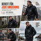 📢📢50% Rabatt!!! 🎉✨ Herren-Outdoor-Windjacke mit abnehmbarer Kapuze
