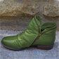 📢📢50% Rabatt!!! 🎉✨ Schicker bequemer Damenstiefel mit seitlichem Reißverschluss aus PU-Leder