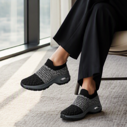 📈 Verkaufshit Nr. 1 – direkt 50%! Atmungsaktive Sock-Sneaker zum Hineinschlüpfen für Damen