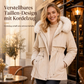 Winterliche Kunstfell-Parka für Damen