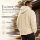 📢📢50% Rabatt!!!🎉✨Herren Winter Kapuzenpullover mit Fleecefutter, Jacquard-Muster, langärmeliges Sweatshirt für Freizeit und Outdoor-Aktivitäten