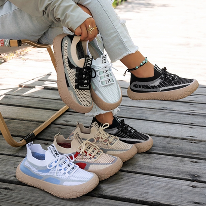 Atmungsaktive Strick-Sneaker für Damen