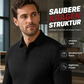 🌟 Der Look, den alle suchen – bei uns 50% günstiger! Strukturiertes, leichtes Langarm-Sweatshirt für Herren