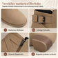 Damen-Wildleder-Marti nstiefel mit schräger Schnalle, klobigem Mittelfußabsatz und Seitenreißverschluss, Stiefeletten