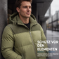 🔥Beliebtes Produkt ！✨Herren Winter-Steppjacke mit Kapuze im Color-Block-Design