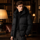 🔥Beliebtes Produkt ！✨Herren Winter-Steppjacke mit Kapuze im Color-Block-Design