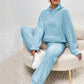 📢🎉50%Rabatt!!!🛍️✨Plüsch-Kapuzenpullover und Hose Lounge-Set für Damen