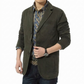 Herren-Slim-Fit-Jacke mit Kerbkragen