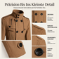 Zweireihiger Trenchcoat für Herren, Slim Fit