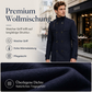 Zweireihiger Trenchcoat für Herren, Slim Fit