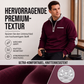 Warmes Herren-Casual-Sweatshirt mit Viertelreißverschluss