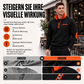 Warmes Herren-Casual-Sweatshirt mit Viertelreißverschluss