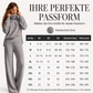 📢🎉50%Rabatt!!!🛍️✨Damen-Strickset mit Rollkragenpullover und Wide-Leg-Hose