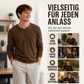 📢🎉50%Rabatt!!!🛍️✨Lässiges Rundstrickoberteil für Herren