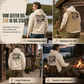 📢🎉50%Rabatt!!!🛍️✨Retro Angel-Grafik Hoodie für Herren, lockere Passung, weiches Sweatshirt aus Baumwollmischung mit Fleece-Futter und Kängurutasche