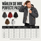 Herzlichkeit Herren Winterparka mit Kapuze und Plüschfutter