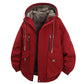 Herzlichkeit Herren Winterparka mit Kapuze und Plüschfutter