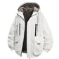 Herzlichkeit Herren Winterparka mit Kapuze und Plüschfutter