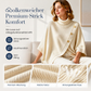 📢🎉50%Rabatt!!!🛍️✨Damen asymmetrischer Rollkragen-Poncho Strickpullover