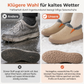 Wasserdichte Winterstiefel für Damen, warme wattierte Schlupfschuhe mit verstecktem Keilabsatz, rutschfeste, weiche Sohle, bequeme Freizeit-Wanderschuhe