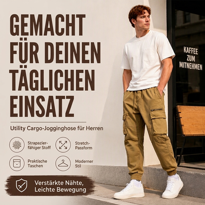 ⏰ Countdown läuft – 50% nur noch 3 Tage! Herren Cargohose mit mehreren Taschen, Jogging-Stil