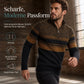 📢🎉50%Rabatt!!!🛍️✨Herren Winter Strickjacke mit Kapuze, kariert, mit Fleecefutter, dicker Mantel mit langen Ärmeln