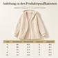 Damen-Casual-Plüschjacke mit Kapuze