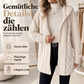 Damen-Casual-Plüschjacke mit Kapuze