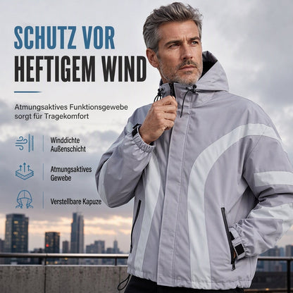 Lässiger, schlichter und trendiger Freizeitmantel für junge Männer