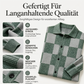 💰 Der 50%-Sturm kommt! Herren Vintage Kariert Hemd aus Strickknopf