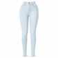 50 % RABATT | Damen-Hochbund-Schlanke Bleistifthose