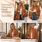 Damen lockere Strickjacke mit Fledermausärmeln, offener Front, Überwurf für Herbst und Winter