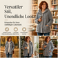 ❄️ Warme Damen Winterjacke mit Kapuze – Kuschelig, warm & immer passend