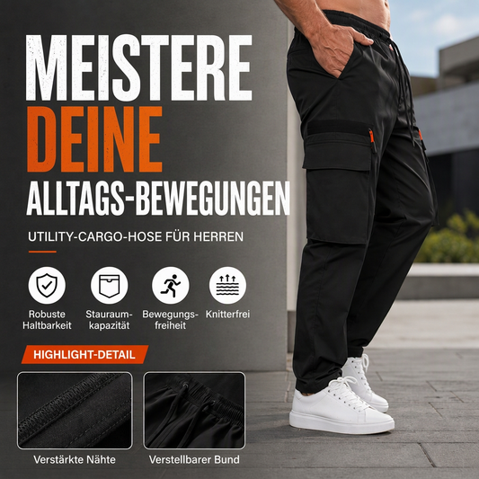 🔥🔥 50% RABATT 👖✨ Herren Freizeit-Cargohose mit mehreren Taschen