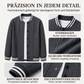 Freizeit-Baseballjacke für Herren mit Jacquard-Muster