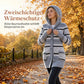 ✨Neu Eingetroffen! Damen mittel-langer Hoodie mit Kapuze, Baumwollfutter