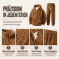 📢📢 50% Rabatt + Gratis Versand 🛍️✨ Kuscheliges kabelgestricktes Kapuzen-Set für Herren im Winter