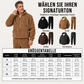 📢📢 50% Rabatt + Gratis Versand 🛍️✨ Kuscheliges kabelgestricktes Kapuzen-Set für Herren im Winter