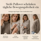 ✨Neu Eingetroffen!✨Damen Strickumhang-Poncho mit Knopfleiste