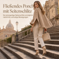 ✨Neu Eingetroffen!✨Damen Strickumhang-Poncho mit Knopfleiste