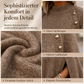 ✨Neu Eingetroffen!✨Damen Strickumhang-Poncho mit Knopfleiste