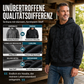 Herren Vintage Batik-Zip-Kapuzenpullover