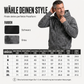 Herren Vintage Batik-Zip-Kapuzenpullover