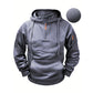 Herren-Casual-Kapuzenpullover mit Viertelreißverschluss