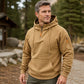 Herren-Casual-Kapuzenpullover mit Viertelreißverschluss