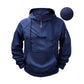 Herren-Casual-Kapuzenpullover mit Viertelreißverschluss