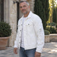 ✨ Neu eingetroffen – Nur heute 50 %! Herren stilvolle, vielseitige Distressed-Denimjacke