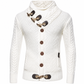 🔥 50% RABATT ✨ Herren-Strickpullover mit Rollkragen & Knopfleiste – klassisch & warm