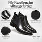 ⏰Countdown läuft! Aktion endet bald!⏰ Herren Chelsea-Stiefel aus PU-Leder